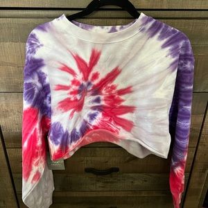 Aritzia Tops | Tna Cozyaf Boyfriend Cropped Sweatshirt Nwot